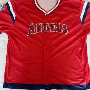Red Angels Baseball Jersey